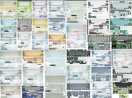 日当午PBT五面热升华原厂高度机械键盘键帽神婆爱菲GMK系列全套