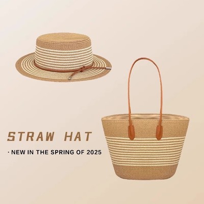 手工编织包大容量草编手提包