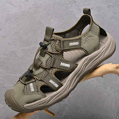 outdoor sandals slippers slides shoes footwear大码沙滩鞋男