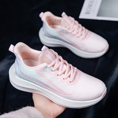 鞋footwear fashion outdoor shoes批发运动鞋女新款防滑软底耐磨