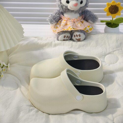 outdoor sandals slippers slides shoes footwear6cm踩屎感包头