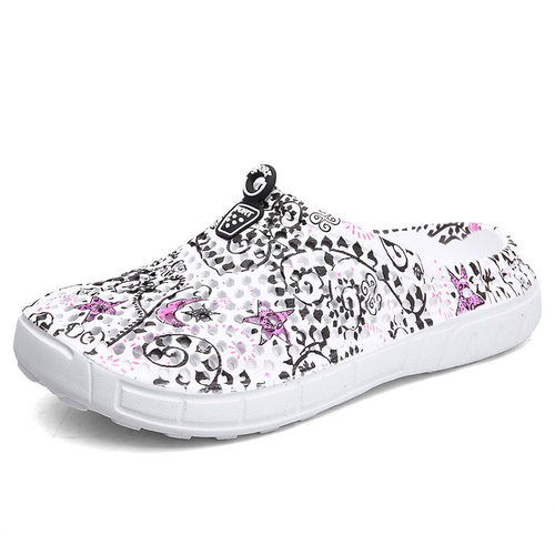 outdoor sandals slippers slides shoes footwear女士洞洞鞋花园