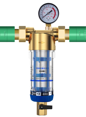 反冲洗前置过滤器32PPR热熔活接全屋家用大流量自来水中央井水