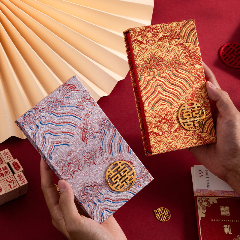 红包结婚专用2025新款高档大号装万元改口红包彩礼现金礼盒利是封