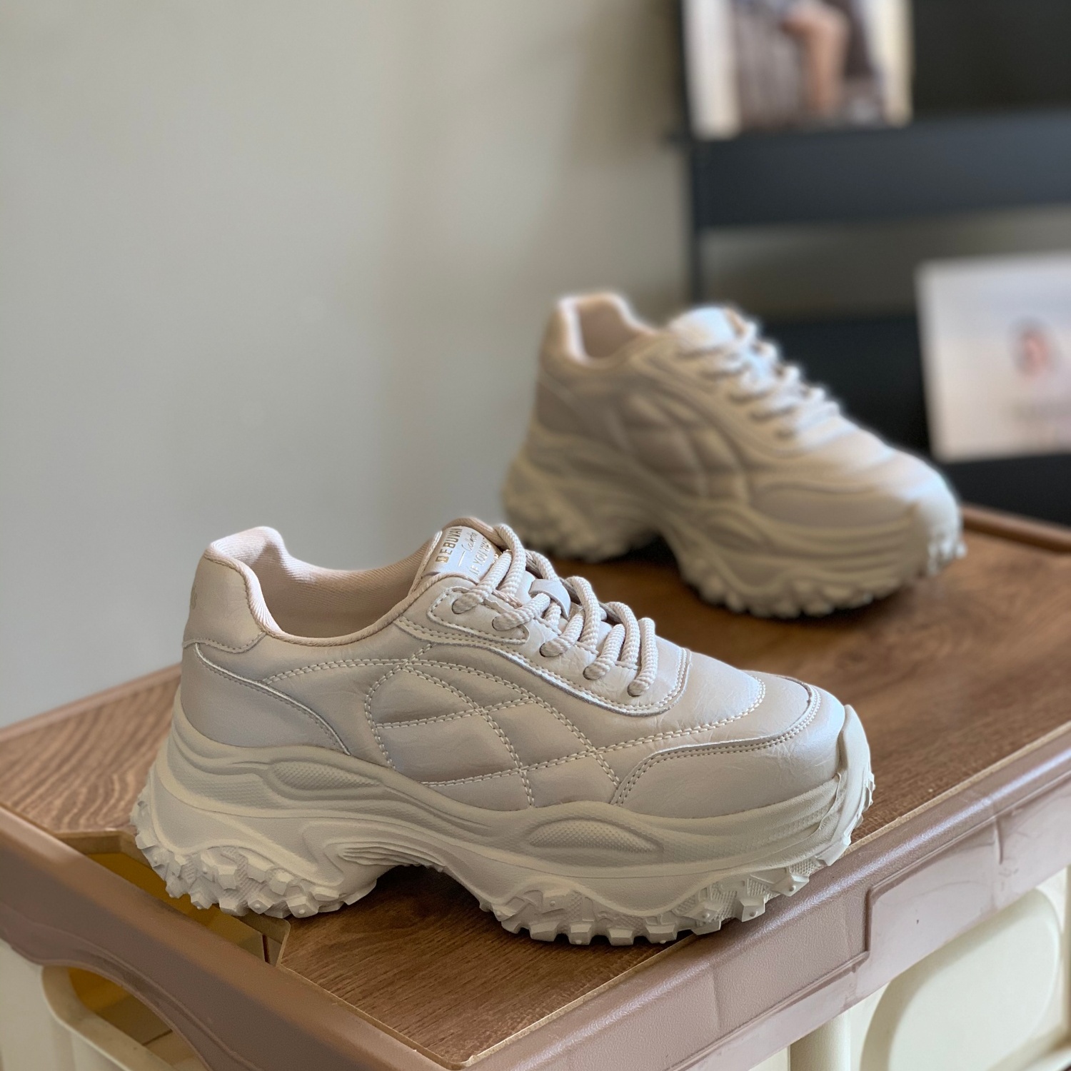 轻便增高厚底运动休闲舒适老爹鞋