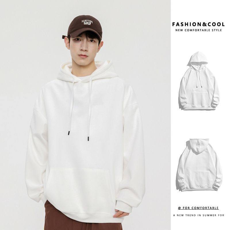 新款春秋季卫衣情侣休闲宽松帽衫连帽秋冬学生外套男女情侣款卫衣