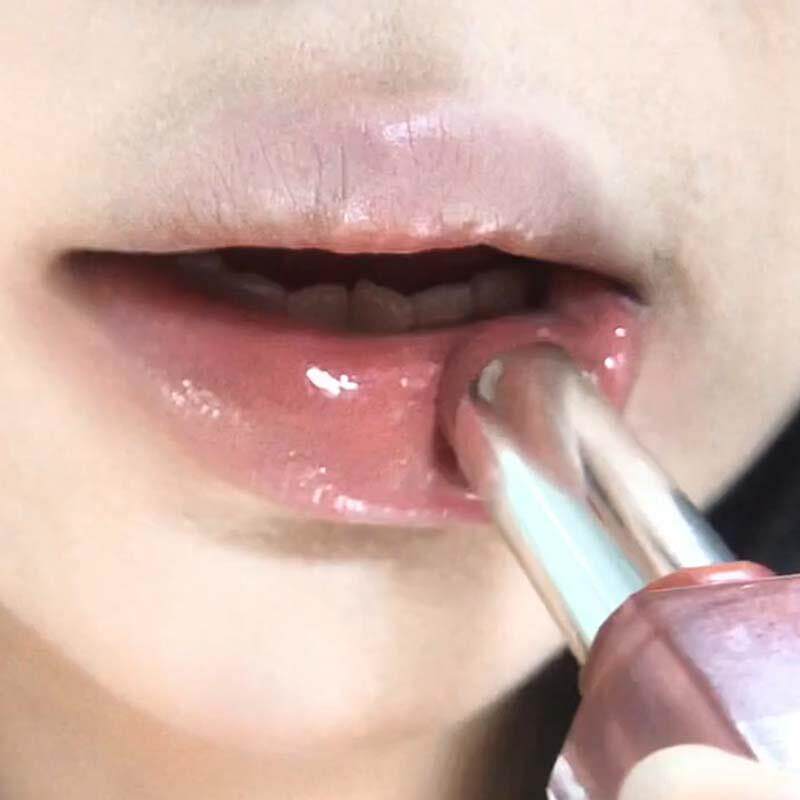 小baby唇色!水光镜面固体镜光口红玻璃唇自然裸色系纯欲滋润唇膏