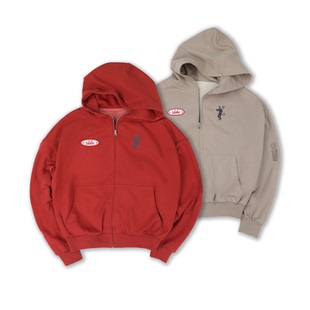 双面穿烫钻帽衫 SOD 爱达荷 阔型拉链卫衣 hoodie外套重磅 Co.