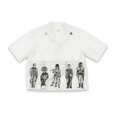 SODCo.夏威夷衬衫白色