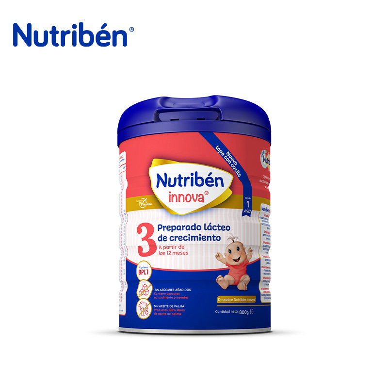 nutriben幼之本进口婴幼儿配方牛奶粉3段800克innova宝宝副益生菌