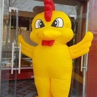 速发鸡年充庆气定行走小鸡母鸡开业气典固模