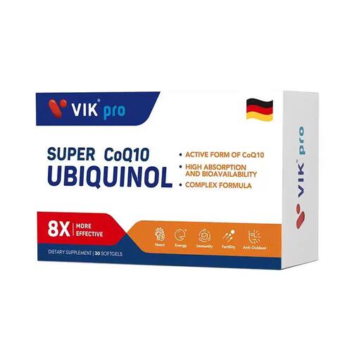 VIKpro德国还原型辅酶Q10胶囊