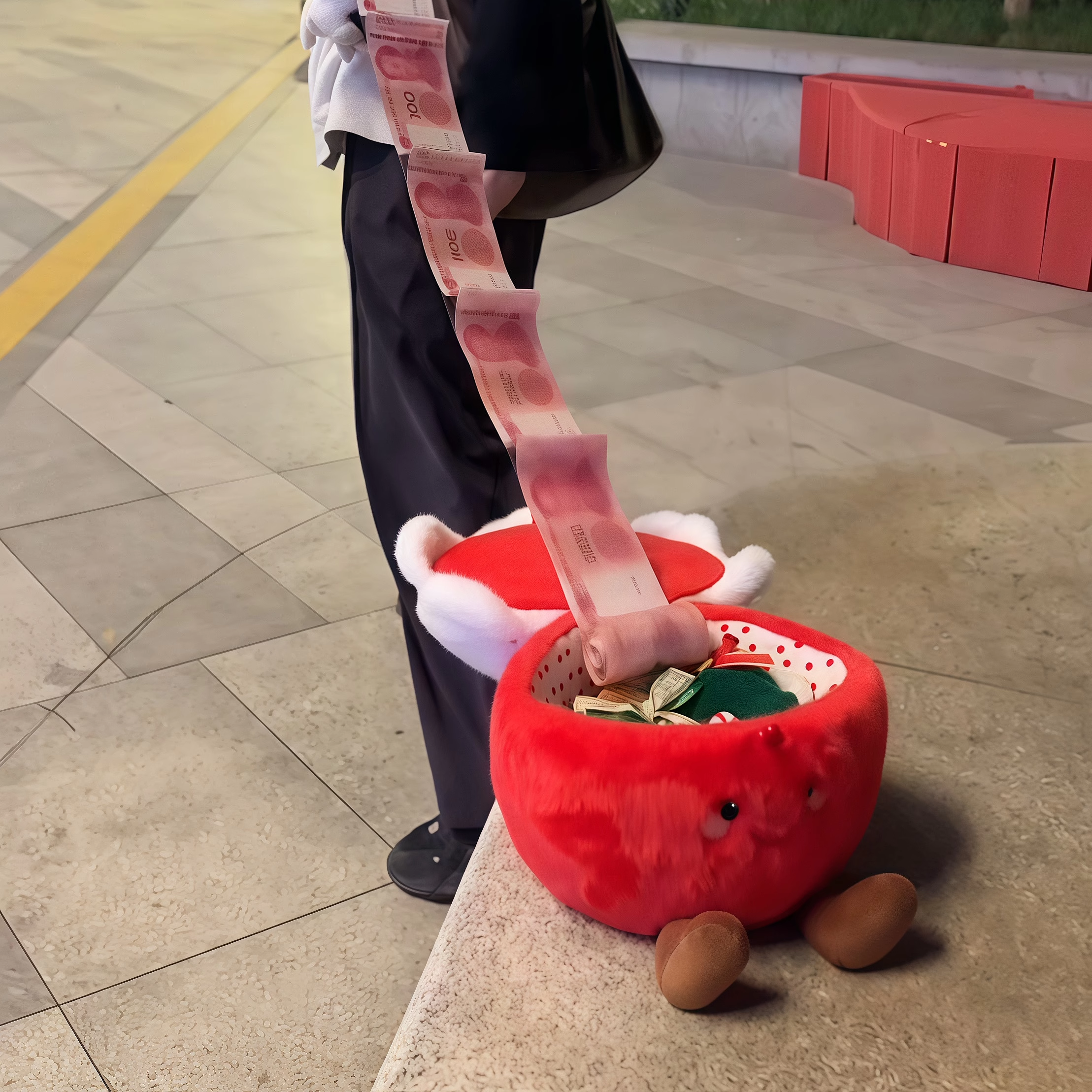 超惊喜的圣诞礼物玩偶！！！