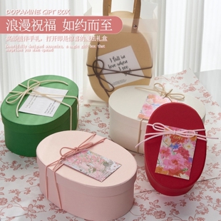 高级感婚礼伴手礼盒手工皂礼盒牛皮纸盒礼盒伴手礼盒子小香皂礼盒