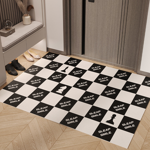 PU皮革入户地垫现代家用室内耐脏免洗可擦防滑进门脚垫可裁剪门垫
