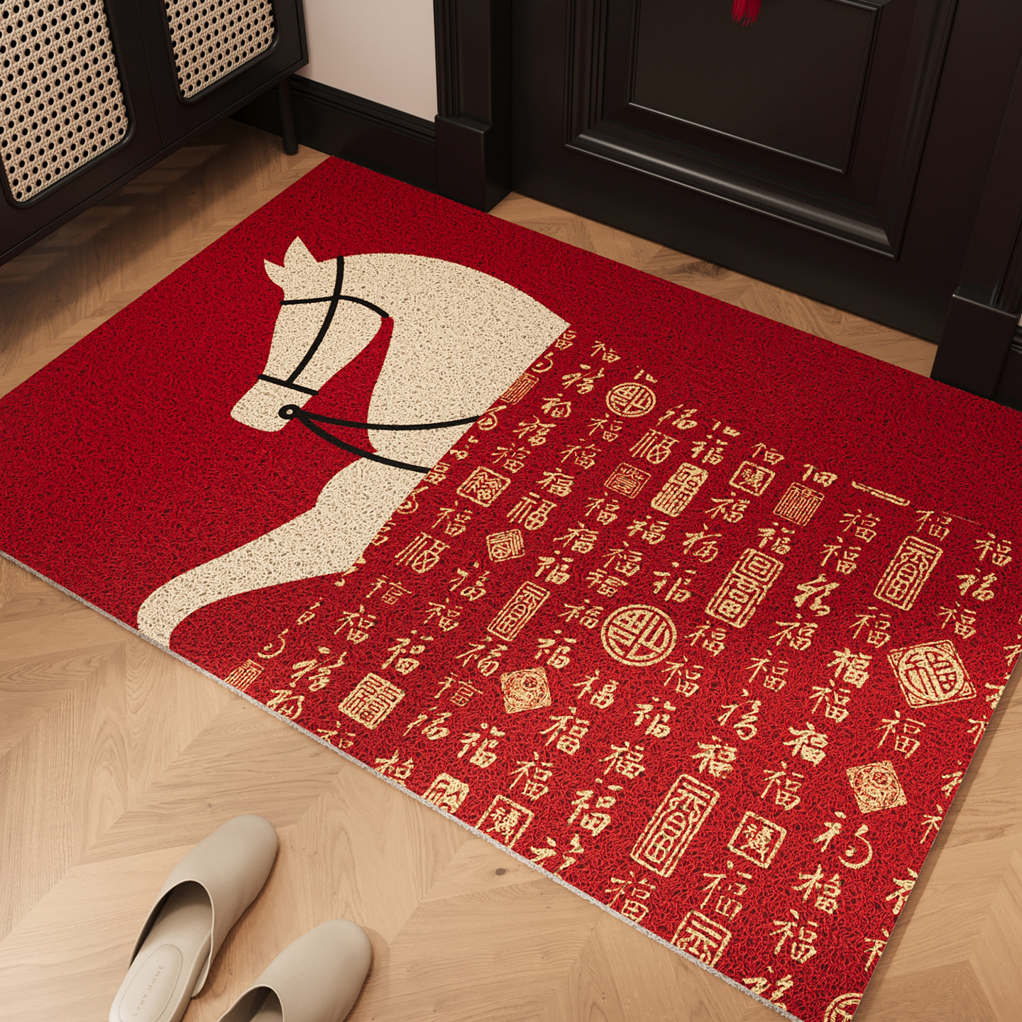 PVC丝圈入户门地垫玄关大门口进门脚垫子2026新款可裁剪地毯防滑,居家布艺,入户地垫,淘宝优惠券,粉丝福利购,淘宝优惠卷