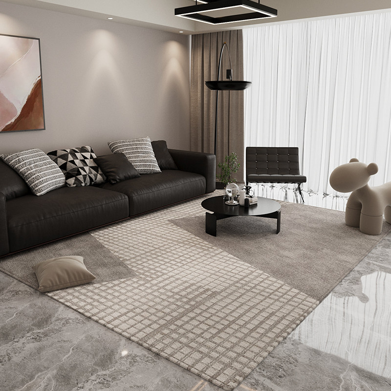 客厅地毯意式极简风家用沙发茶几地垫轻奢高级感可定制卧室床边毯,居家布艺,地毯,淘宝优惠券,粉丝福利购,淘宝优惠卷