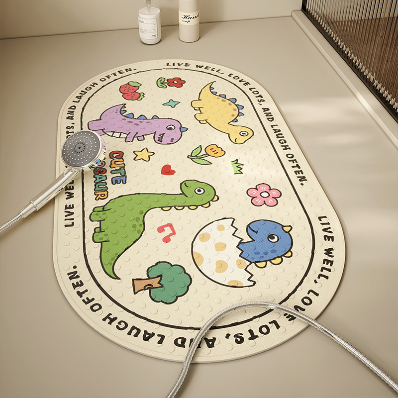 椭圆浴室儿童老人孕妇防滑垫