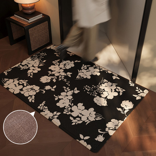 入户门地垫轻奢高端耐脏除尘防摔地毯防滑大门口进门脚垫家用定制