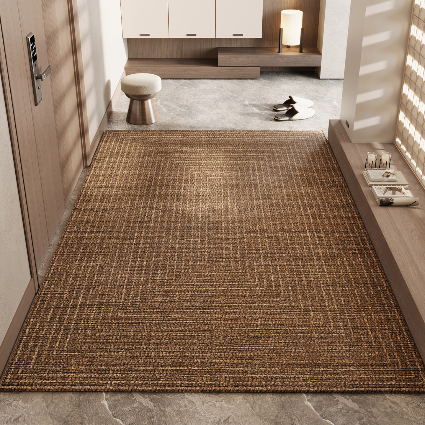 2026新款入户门地垫大门口进门脚垫子轻奢高级感免洗防滑玄关地毯,居家布艺,入户地垫,淘宝优惠券,粉丝福利购,淘宝优惠卷