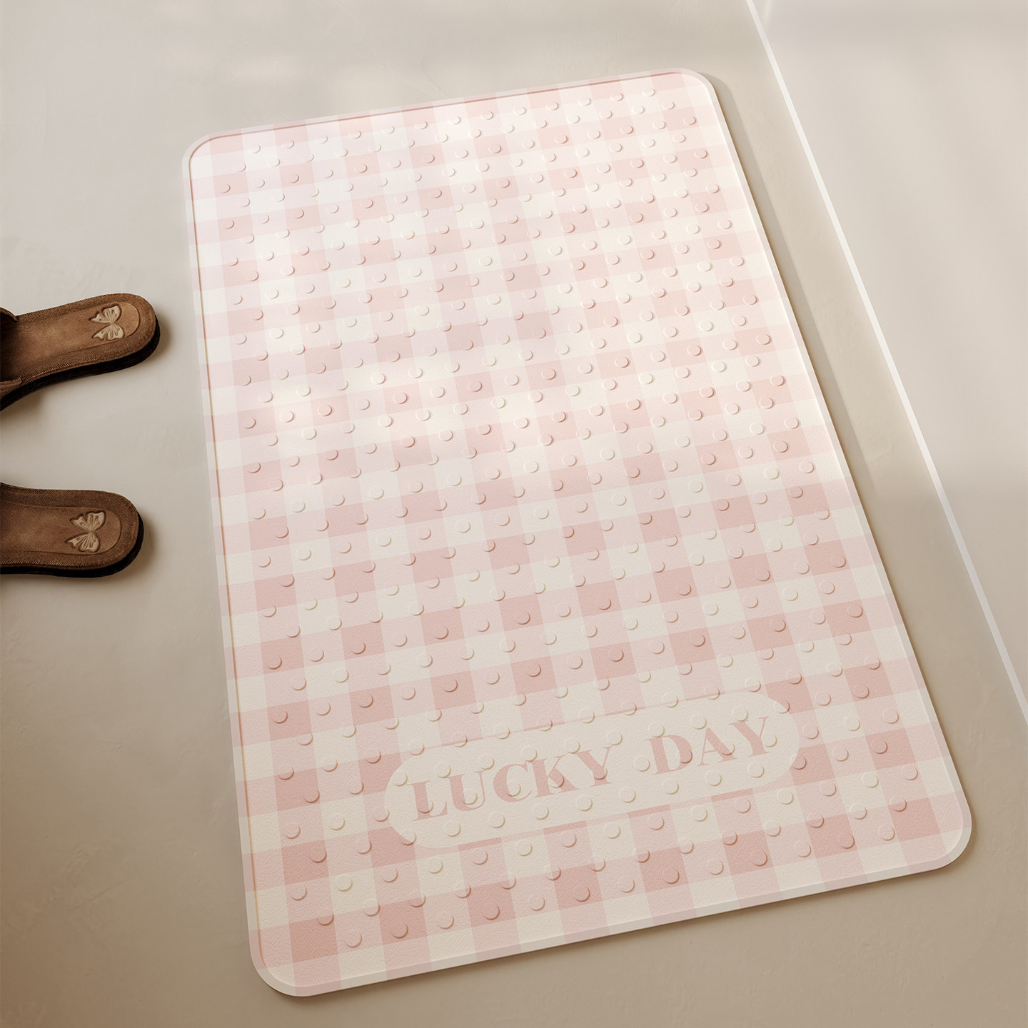 卫生间地垫子PVC浴室免洗可擦吸盘防摔防滑垫儿童淋浴房洗澡脚垫,居家布艺,家用脚垫,淘宝优惠券,粉丝福利购,淘宝优惠卷