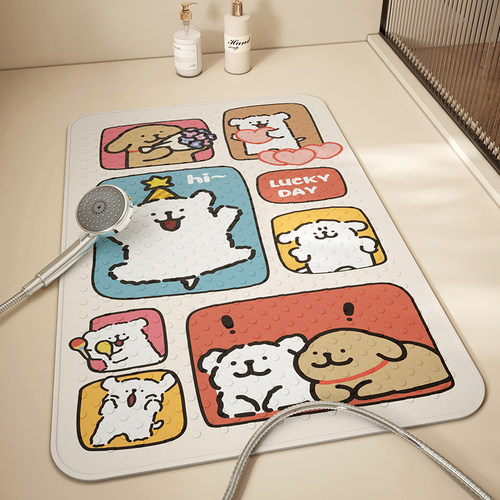 PVC淋浴房浴室防滑垫免洗