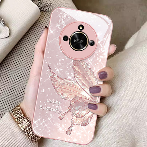 荣耀X50玻璃时尚潮流手机壳防摔