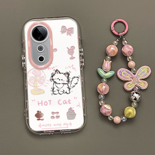 VIVOS系列手机壳硅胶ins吹风小猫