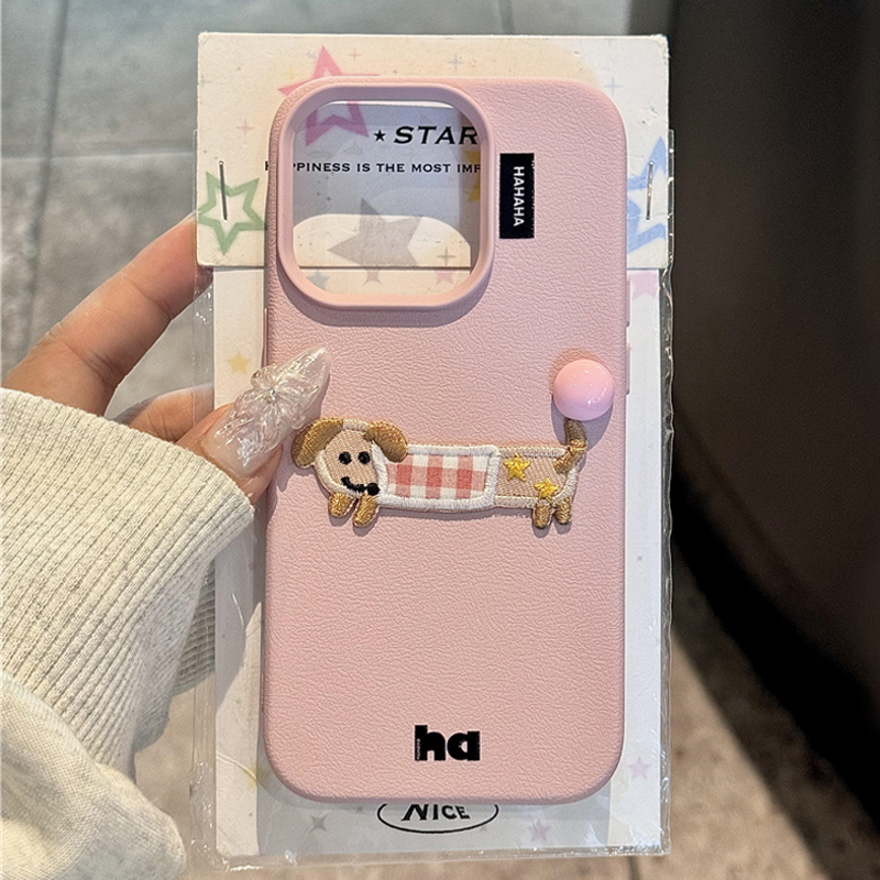 华为MATE系列手机壳硅胶腊肠狗