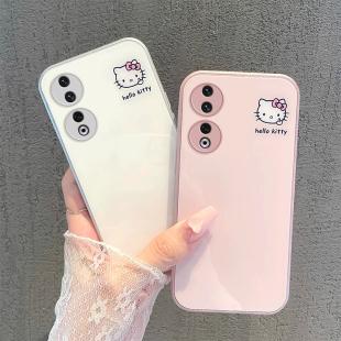 80Pro直屏90创意60SE猫50全包80GT边70防摔50套30S金属漆70Pro 玻璃i 100Pro时尚 适用荣耀100手机壳新款