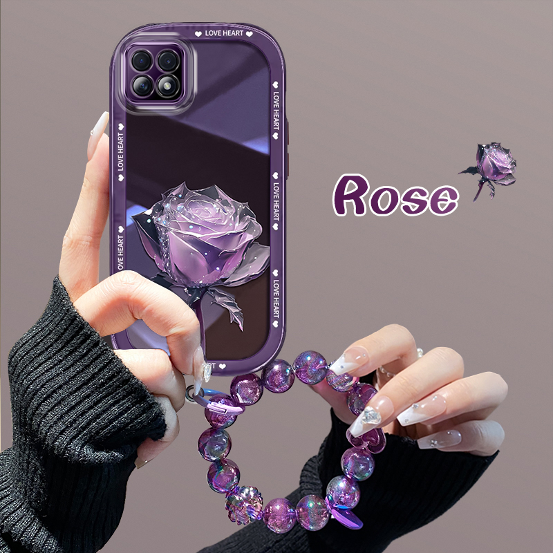 OPPOA72tpu轻奢玫瑰手机壳防摔