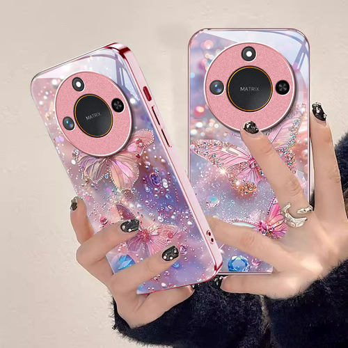 适用荣耀X系列梦幻蝴蝶手机壳