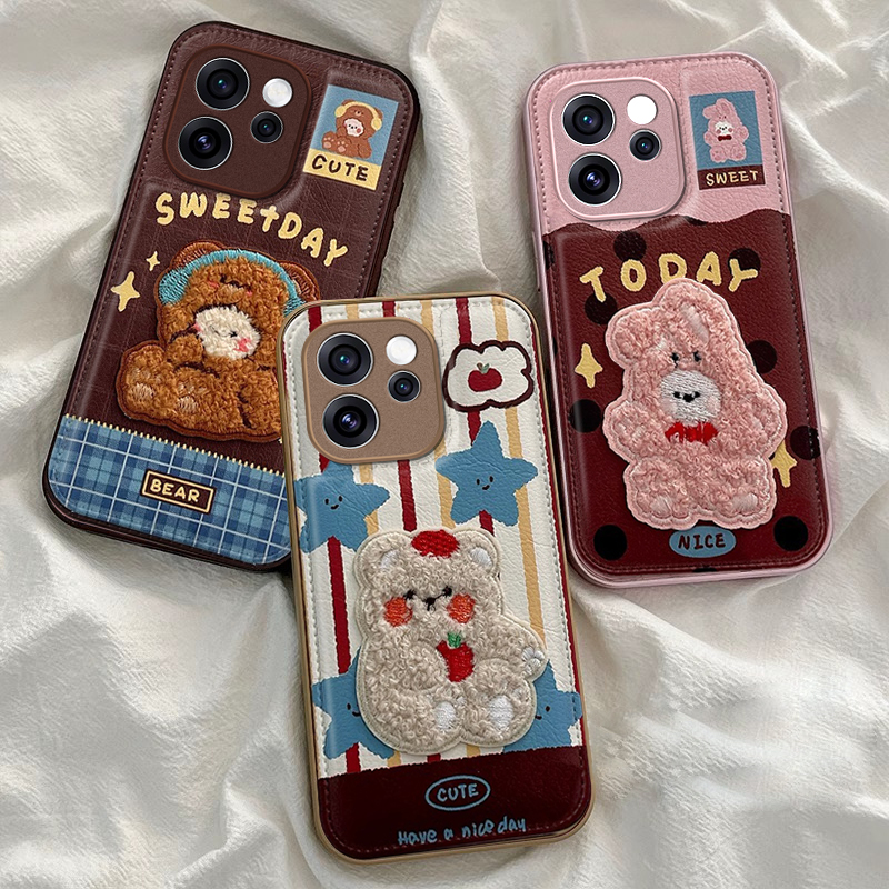 适用OPPORENO15系列可爱防摔外壳