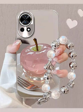 适用华为NOVA13手机壳HUAWEI新款nova12pro电镀nova11se镜面nova10水晶9Z苹果8创意7se活力6保护套5ipro硬pro