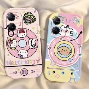 适用Realme真我V30T手机壳新款v25全包v23硅胶可爱凯蒂猫v20创意女v15保护套v13防摔v11s个性小狗v3时尚v5潮