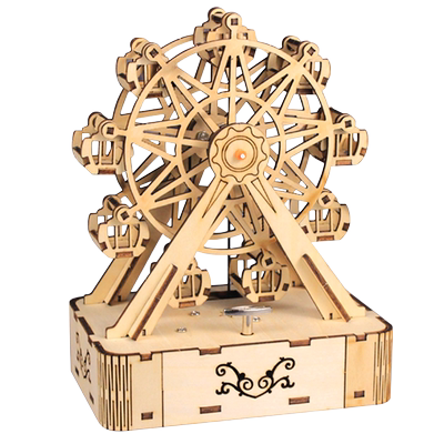 科技小制作发明音乐摩天轮