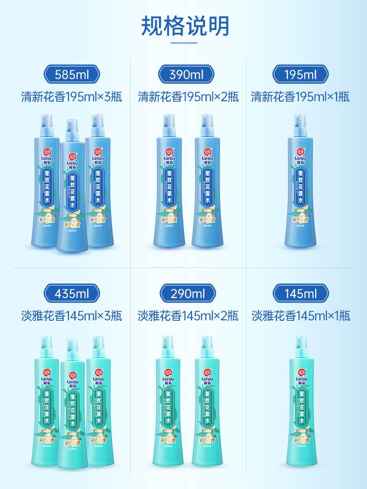榄菊驱蚊花露水蚊怕水驱蚊液蚊不叮喷雾户外防蚊香水花路水家用