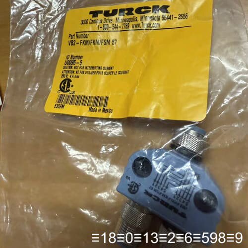 正品TURCK连接器VB2-FKM/FKM/FSM