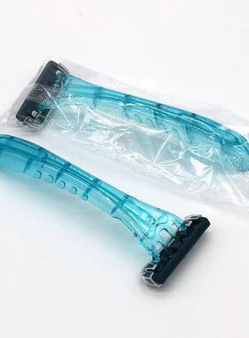 酒店一次性剃须刀刮胡刀三层刀头独立包套装旅游宾馆便携洗漱用品