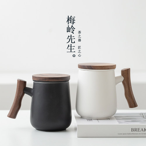 马克杯带手柄陶瓷定制