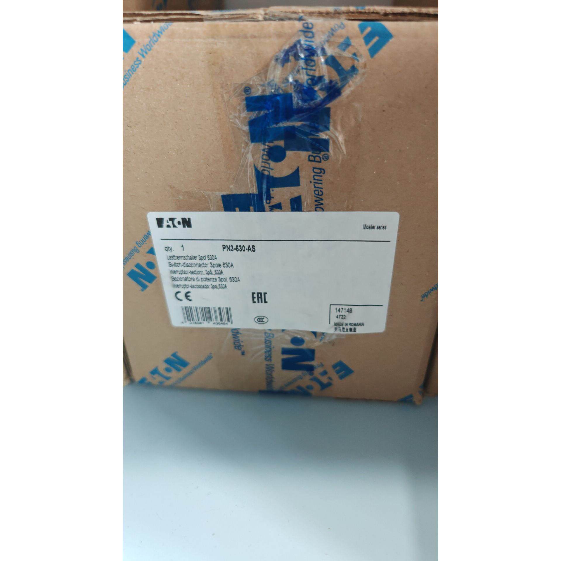 伊顿穆勒PN3-630德国进口630A隔离开关原装正品