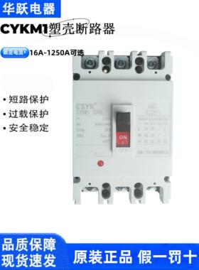 常熟一开塑壳断路器CYKM1-100C/L/M/H/63A250A400A630A800A1250A
