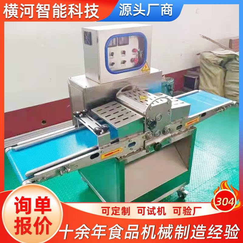 商用大型分条切片机 连续式牛肉切条机 多层分割机雪花鸡柳切条机