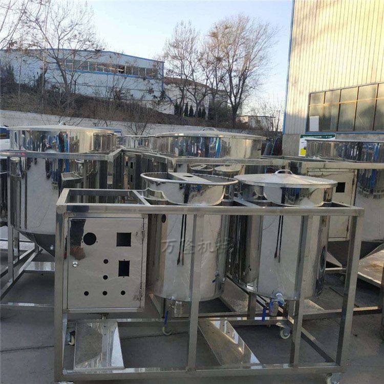 油脂精炼设备玉米胚芽油牡丹油杏仁油精炼机食用油提纯成套设备,清洗/食品/商业设备,奶罐/储罐,淘宝优惠券,粉丝福利购,淘宝优惠卷