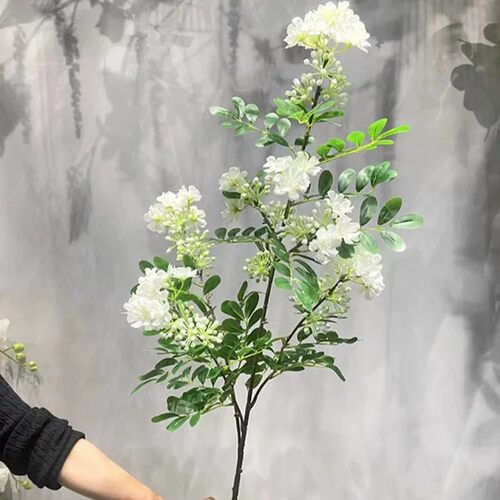 仿真花含笑花花束人造花室内庭院装饰假花婚庆摄影道具摆件