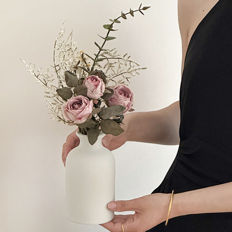 玫瑰小雏菊假花仿真花客厅摆设餐桌花装饰花束花艺摆件拍照道具,鲜花速递/花卉仿真/绿植园艺,仿真花,淘宝优惠券,粉丝福利购,淘宝优惠卷