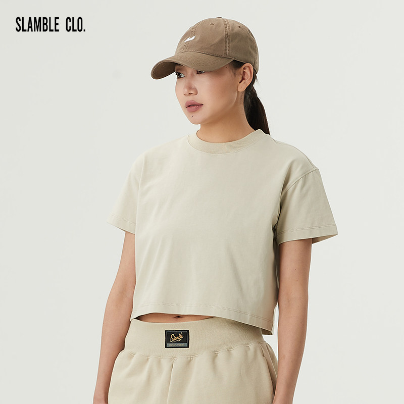 SLAMBLECLO.女休闲短袖