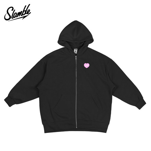 SLAMBLE户外运动女生连帽开衫