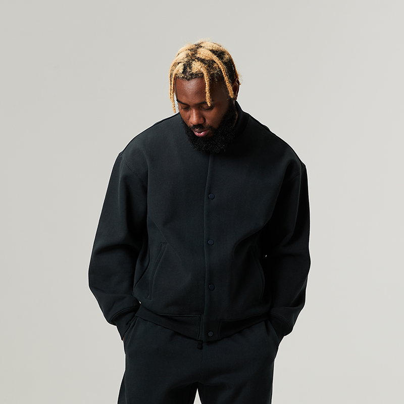 SLAMBLECLO.休闲运动男立领外套