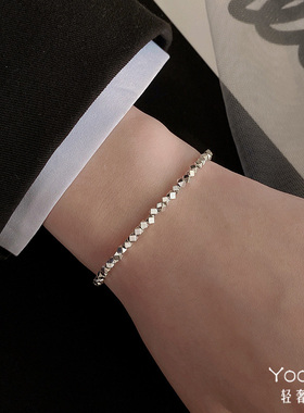 YOOPER男女碎银几两简约手链